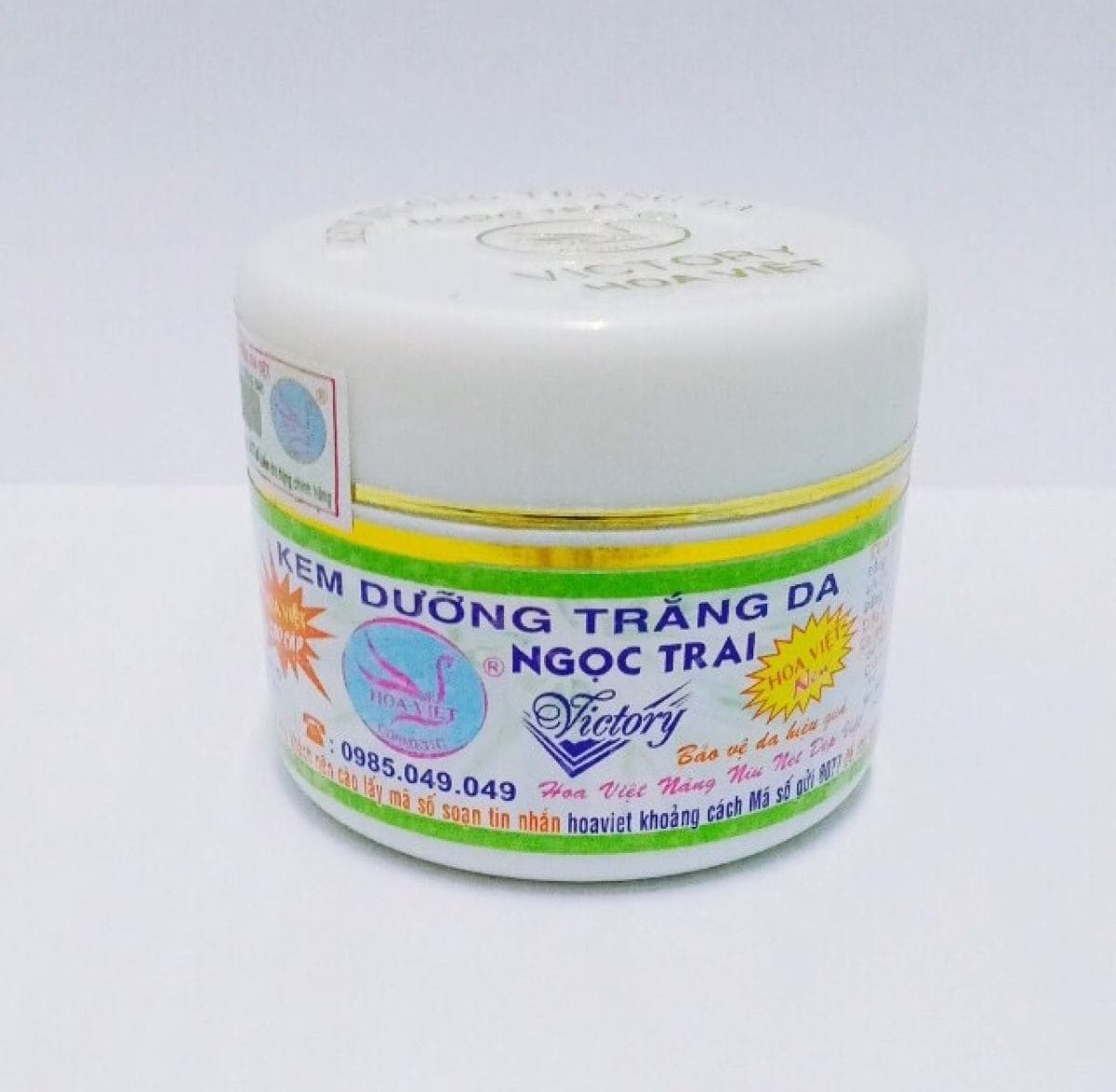 [HCM]Kem dưỡng trắng da Ngọc Trai Victory 15g (kem lỏng)