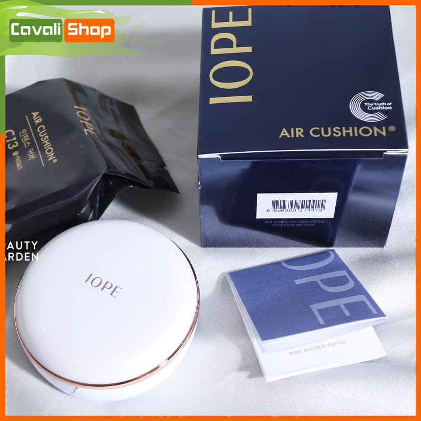 Phấn nước trang điểm iope Hàn Quốc - Cavali - Che khuyết điểm tốt kiềm dầu lâu trôi