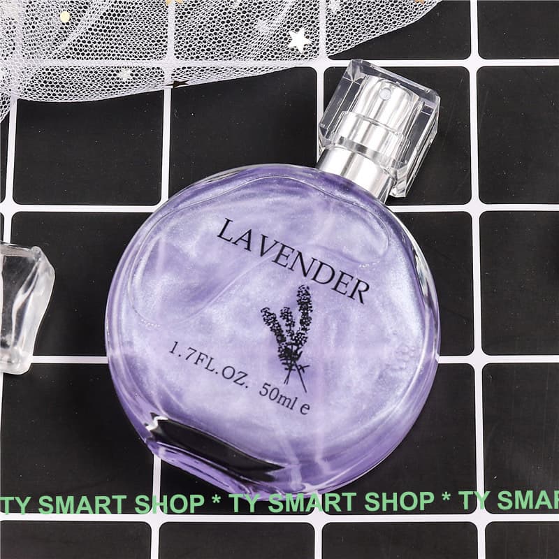 [TINH TẾ] Nước Hoa Nữ Hương Thơm Lavender Rose Lily Osmanthus Gardenia Trẻ Trung Cuốn Hút Hấp Dẫn Bền Mùi Thơm Lâu với Hương Thơm Từ Thiên Nhiên Ngọt Ngào Quyến Rũ Thể Tích 50ml TY SMART STORE