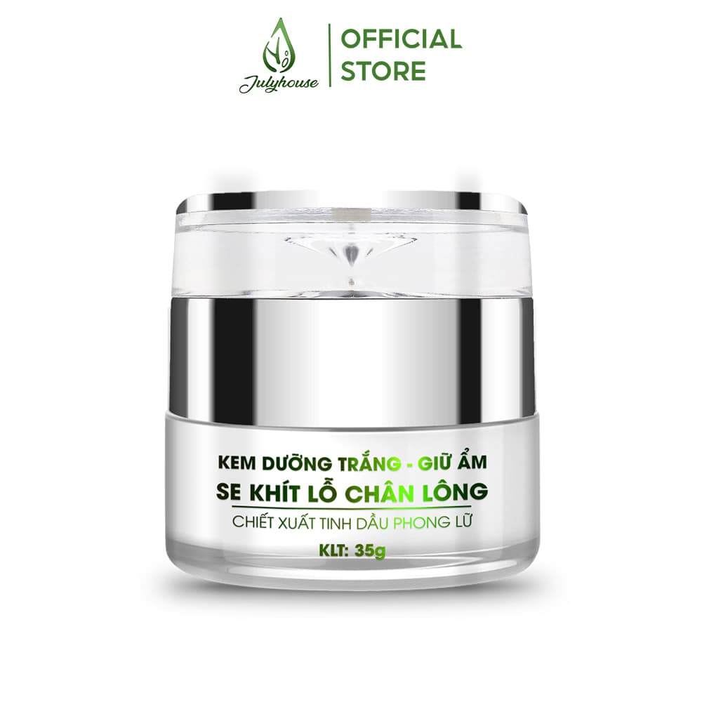 [HCM]Kem dưỡng trắng se khít lỗ chân lông tinh dầu Phong Lữ 35g JULYHOUSE