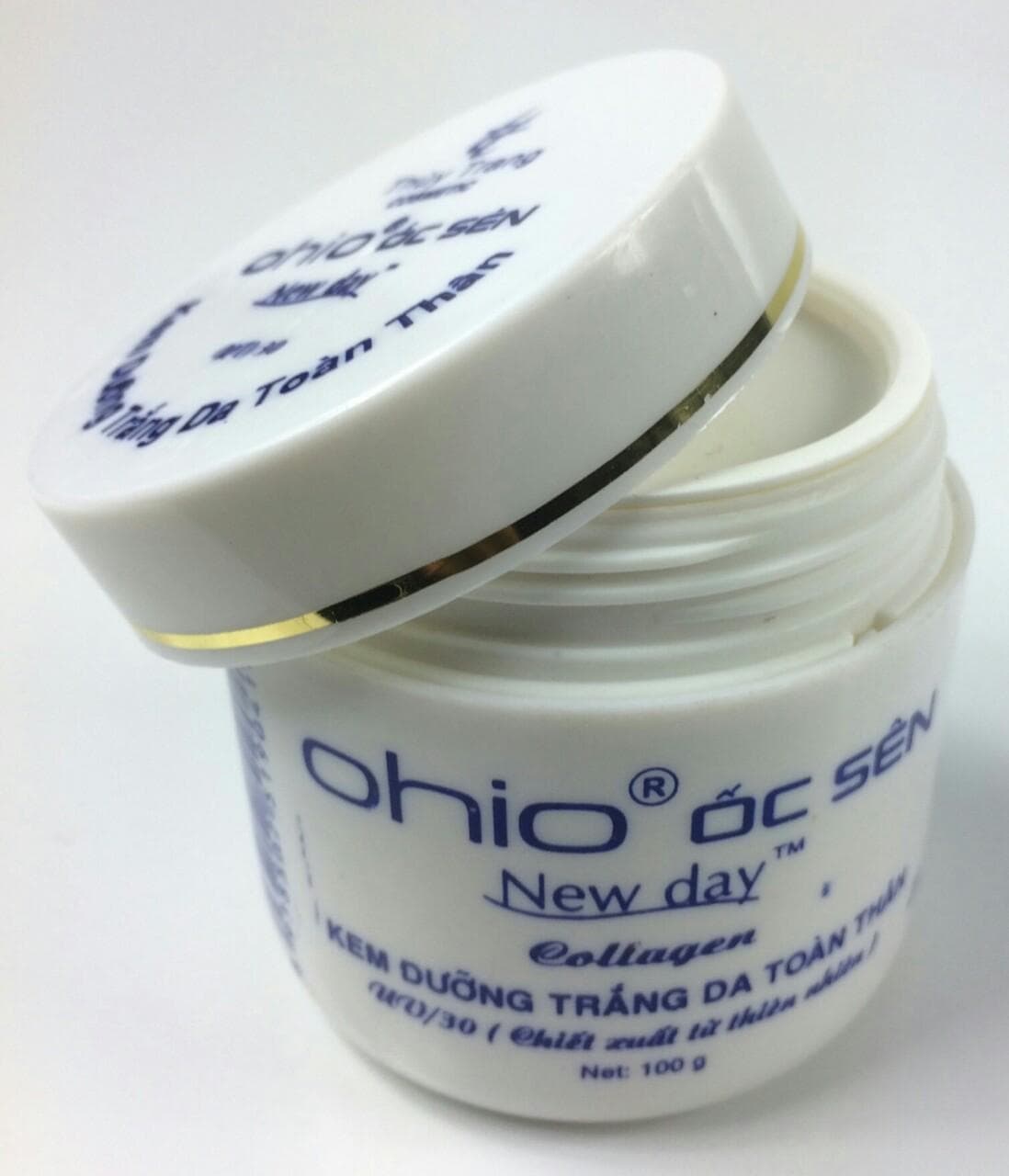 [HCM]Kem dưỡng trắng da toàn thân OHIO ốc sên New Day ( 100g )