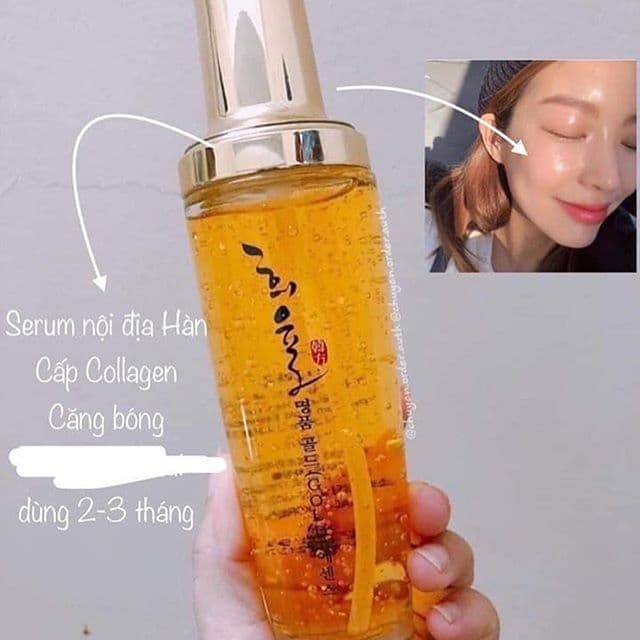 Serum Tinh Chất Vàng 24K Lebelage Hàn Quốc  Trắng Da Chống lão Hóa Cấp Ăm