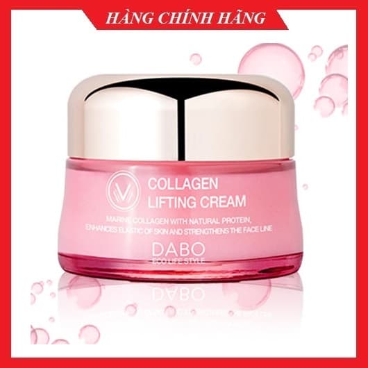 Kem dưỡng da mặt collagen dabo xóa nám tàn nhang trên da 50ml/Hộp( 1 LÀ MẶT NẠ BENEW TRỊ GIÁ 9.000Đ- 50ML LÀ KEM COLLAGEN DABO 215.000Đ/ HỘP)