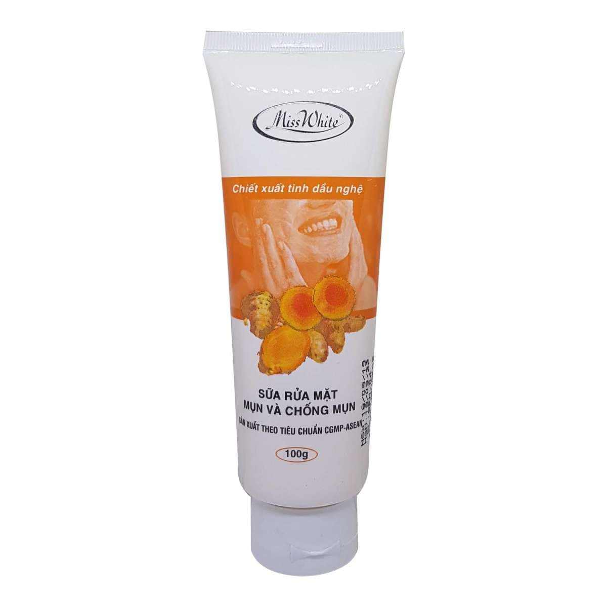 [HCM]COMBO 2 KEM MỤN NGỪA THÂM MISS WHITE 12G( mẫu mới ) + TẶNG SỮA RỬA MẶT MISS WHITE 100G