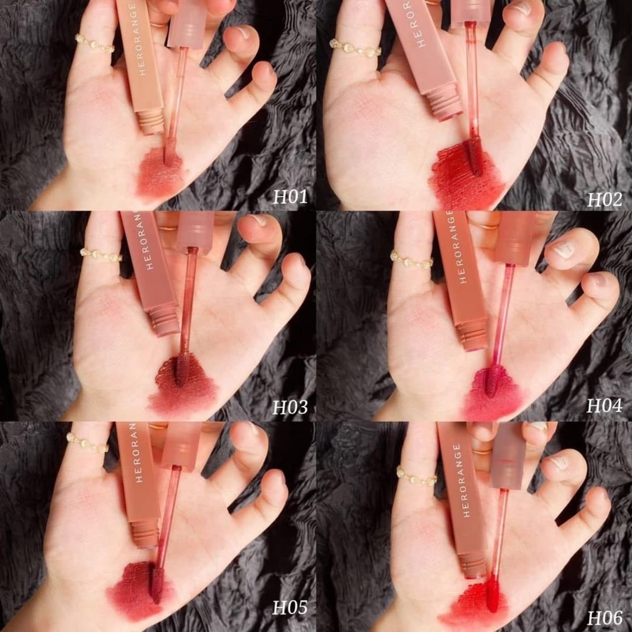 [MẪU MỚI LOẠI XỊN] Son kem nhung lì Herorange - CAVALI - Hàng nội địa Trung chất son lì mịn môi kháng nước