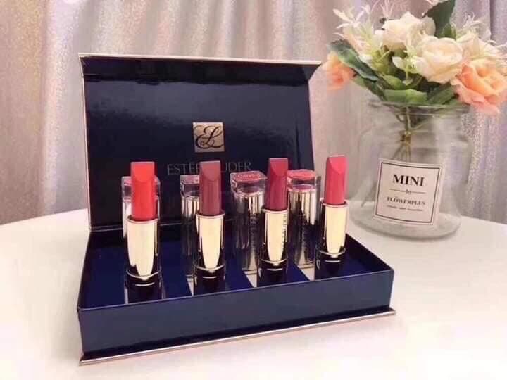 [HCM]SÉT 4 SON ESTEE LAUDER PURE COLOR LOVE LIPSTICK ROUGE À LEVRES