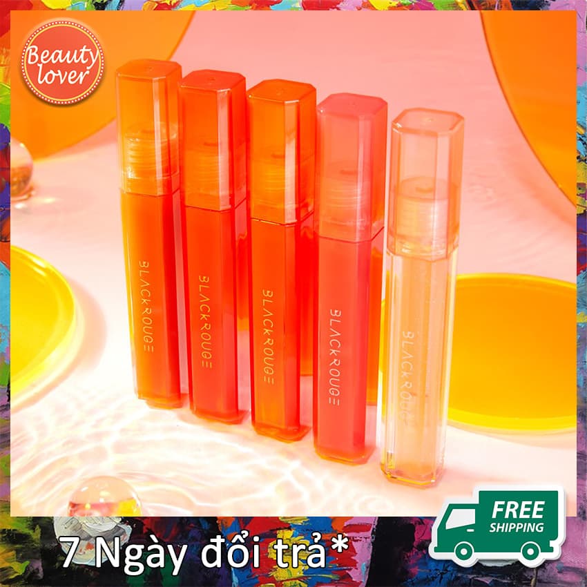 [Mẫu Mới 2021] Son Black Rouge Half N Half Water Glow Và Tangle Glow – Blackrouge Chính Hãng - Beauty Lover Son Bóng Có Màu Siêu Lì Tạo Độ Căng Mọng Tức Thì Giữ Ẩm Cả Ngày
