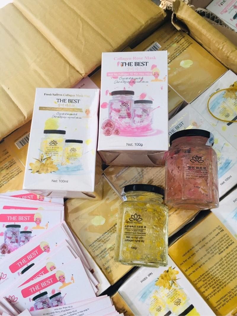[HCM]Mặt Nạ Dưỡng Da Yến Tươi Collagen Sara Natural