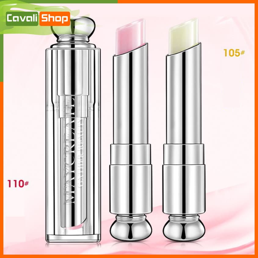 [HÀNG CHÍNH HÃNG] Son dưỡng môi Maycreate - CAVALI - Son dưỡng nội địa Trung giúp môi căng bóng hồng hào