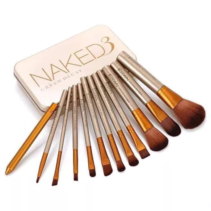 Bộ 12 cọ trang điểm Naked3