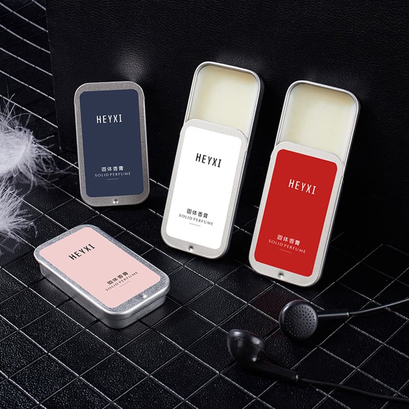 [Trắng Hoang Dã] Nước hoa khô dạng sáp HEYXI 4 mùi hương ngọt ngào tươi mát sáp thơm sáp khô nước hoa nam nữ HNHK1T