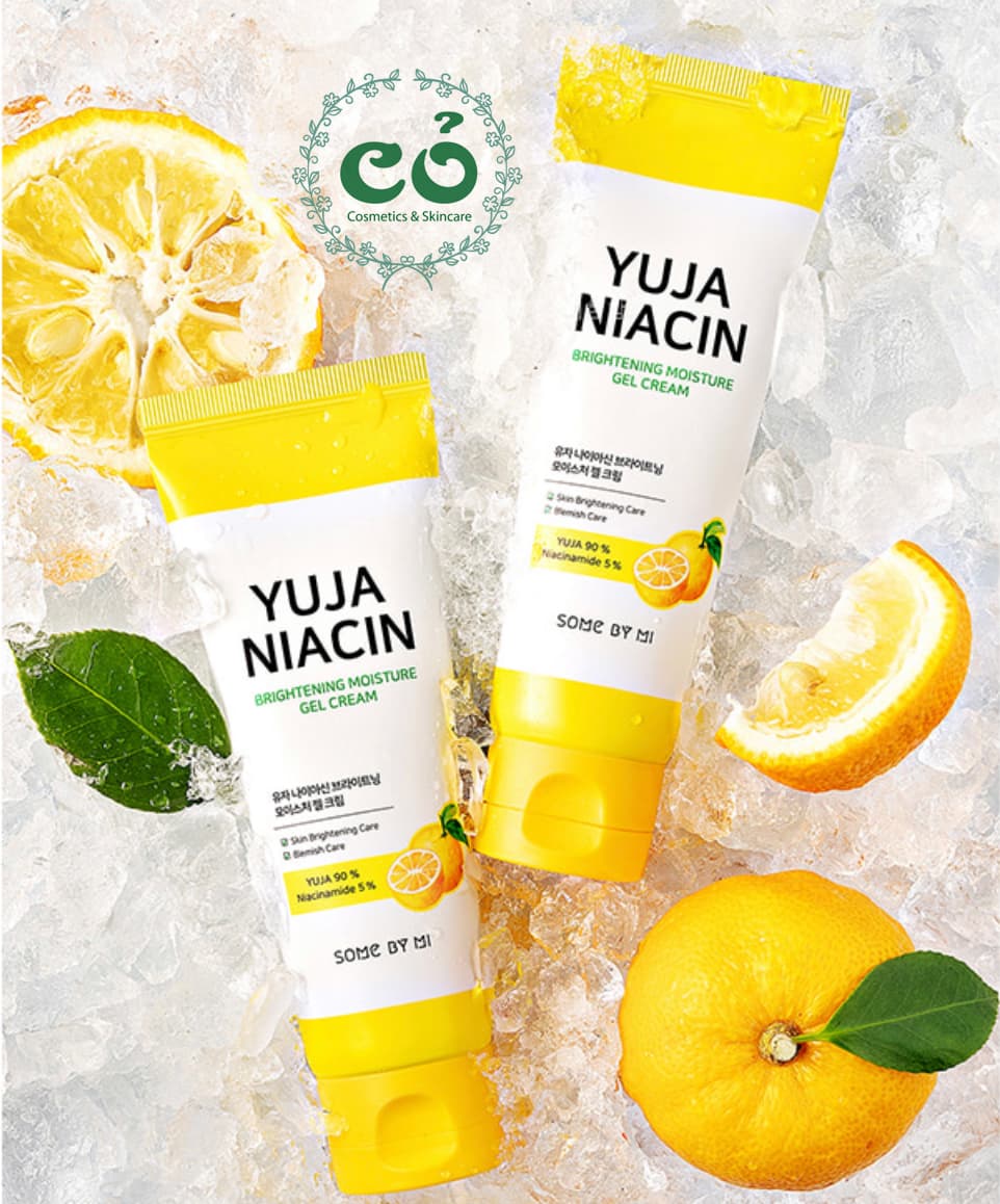 Kem dưỡng sáng da Some By Mi Yuja Niacin Brightening Moisture Gel Cream cung cấp độ ẩm và dinh dưỡng cần thiết cho da giúp mờ nám tàn nhang hiệu quả làm sáng da để dịu ửng đỏ
