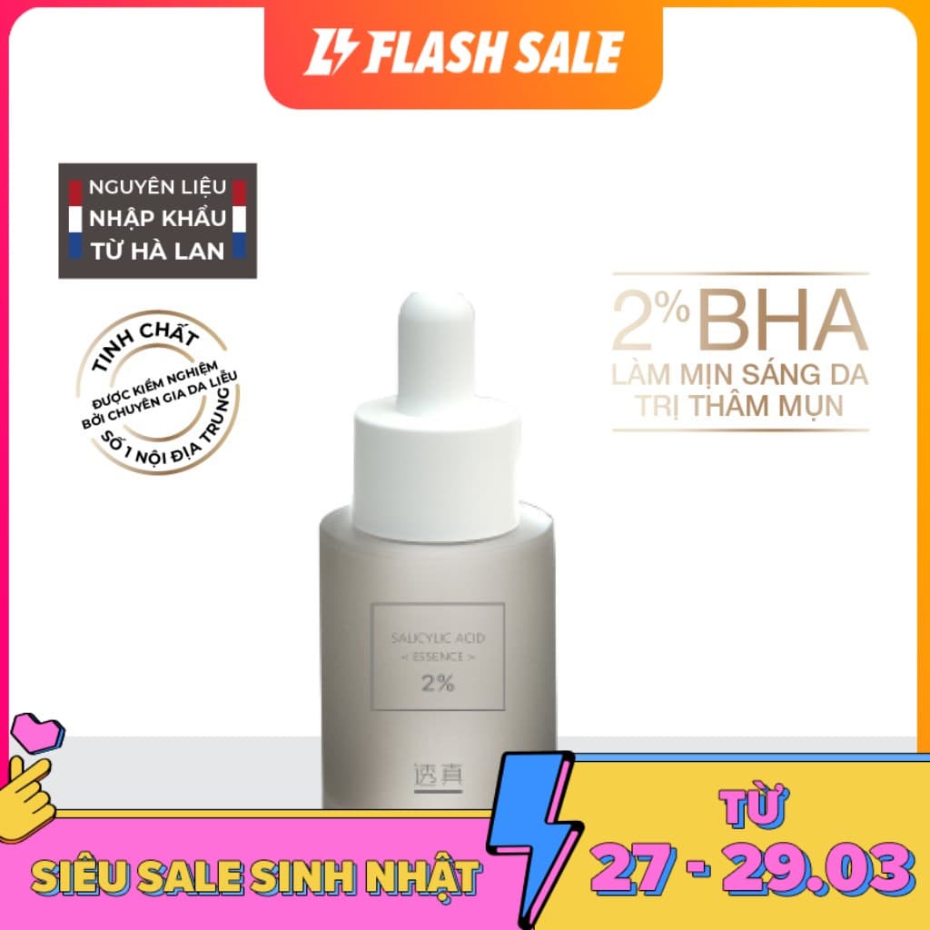 Tinh chất Salicylic Acid 2% LUCENBASE tẩy tế bào chết điều tiết dầu nhờn cải thiện tình trạng da mụn LUCB40