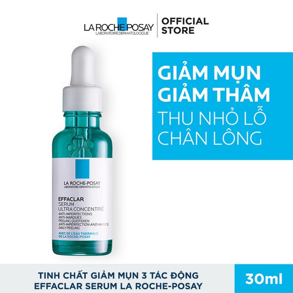 Tinh chất giảm mụn 3 tác động Effaclar Serum La Roche-Posay