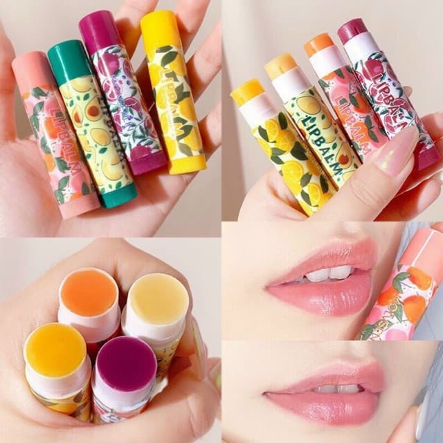 Son Dưỡng Trái Cây Giảm Thâm Môi Nứt Nẻ LIP BALM MOLVSENLIN