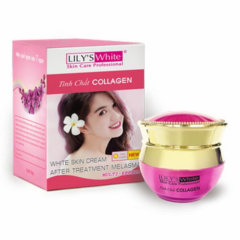 [HCM]Kem Dưỡng Trắng Da Lilys White Collagen Cao Cấp 25g ( chính hãng )