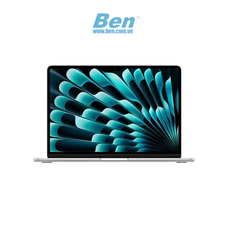 Laptop Apple Macbook Air M3 ( MXCT3SA/A ) | Silver | M3 Chip | 13.6 inch | 8C CPU | 10C GPU | RAM 16GB | 512 GB SSD | 1Yr