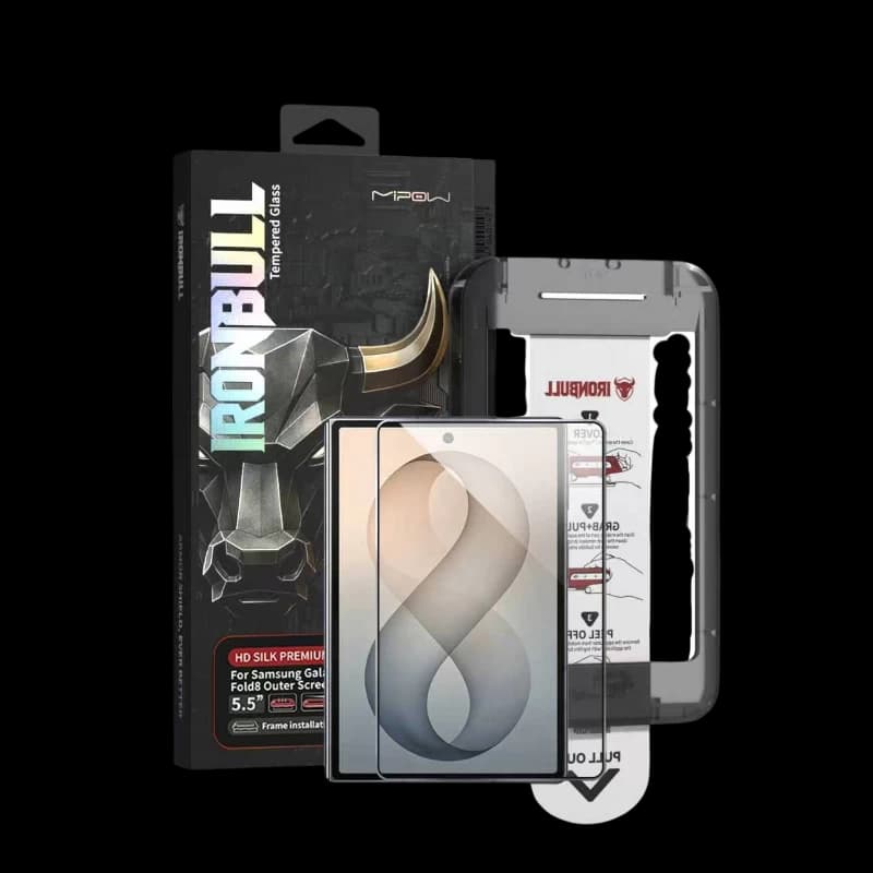 Mipow IronBull HD Silk Premium for Samsung Galaxy Z Fold 8 Outer Screen 5.5