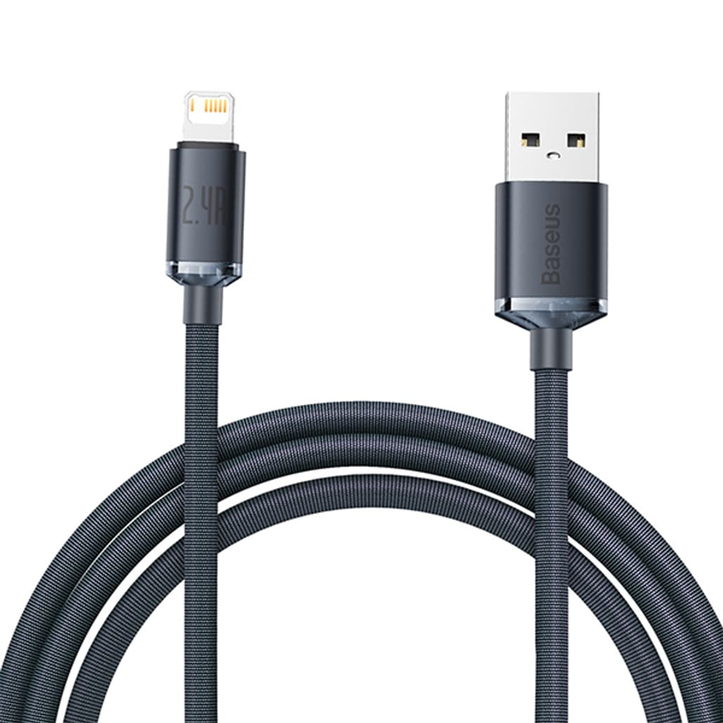Cáp Lightning Baseus Crystal Shine 2m