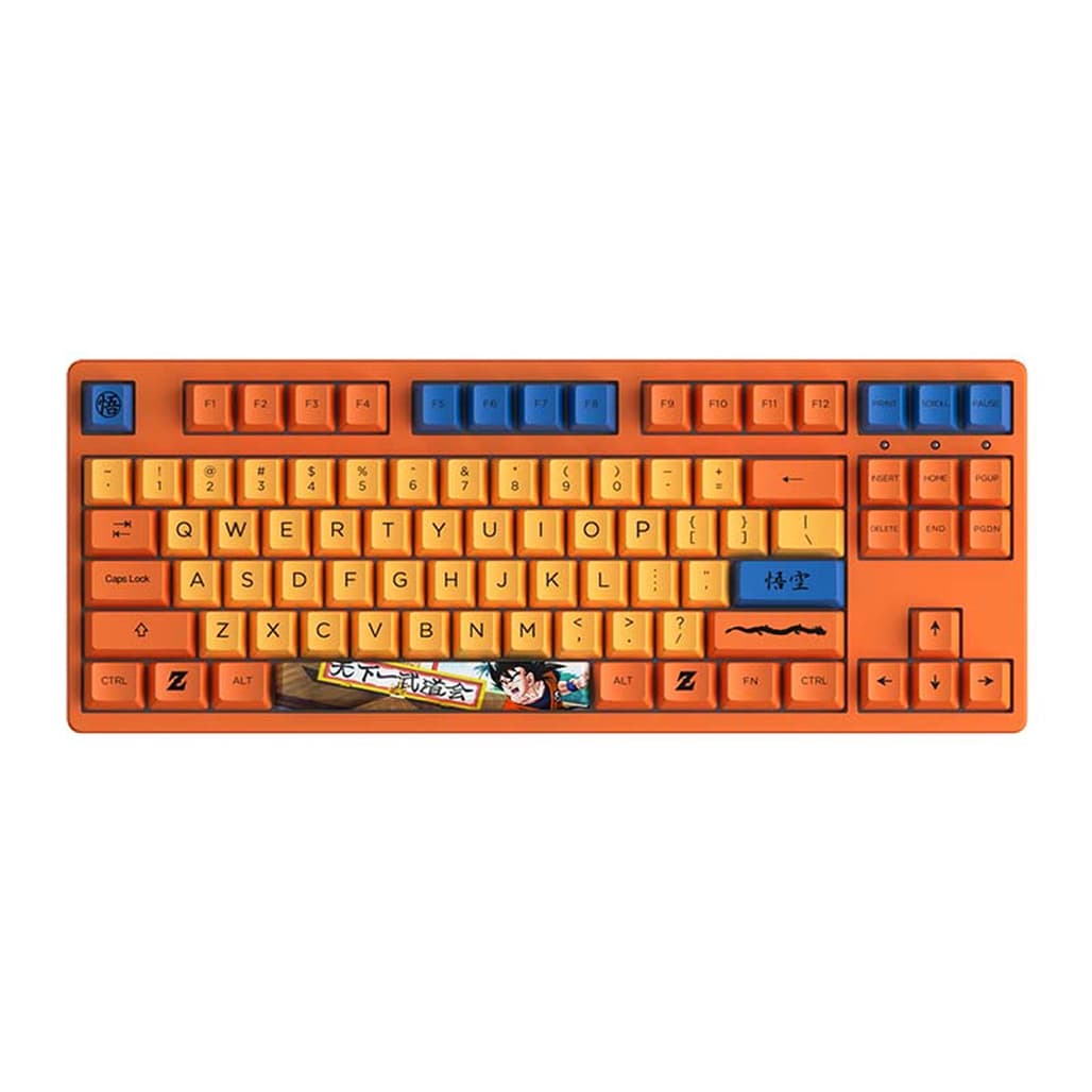 Bàn phím cơ Akko 3087 RF Dragon Ball Z Goku