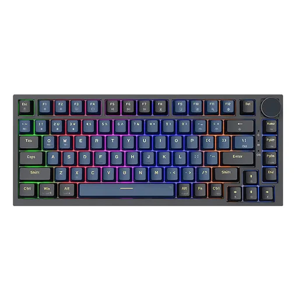 Bàn phím cơ E-DRA EK375 V2 Alpha Black Blue - Cũ