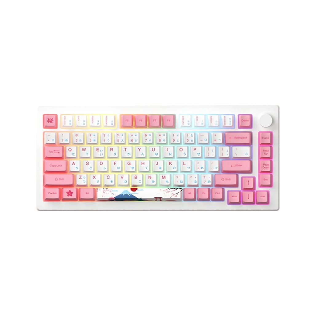 Bàn phím cơ không dây AKKO MOD007B-HE PC Tokyo Sakura Pink Magnetic Switch - Cũ