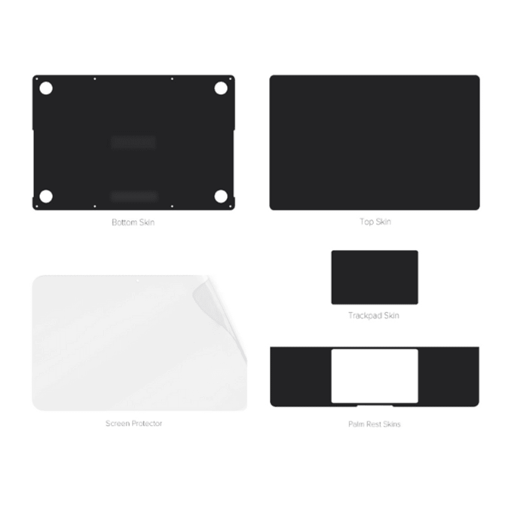 Bộ dán Full Jcpal Macbook 5in1 For Macbook Pro 14 (M2/M3/M4/M5)