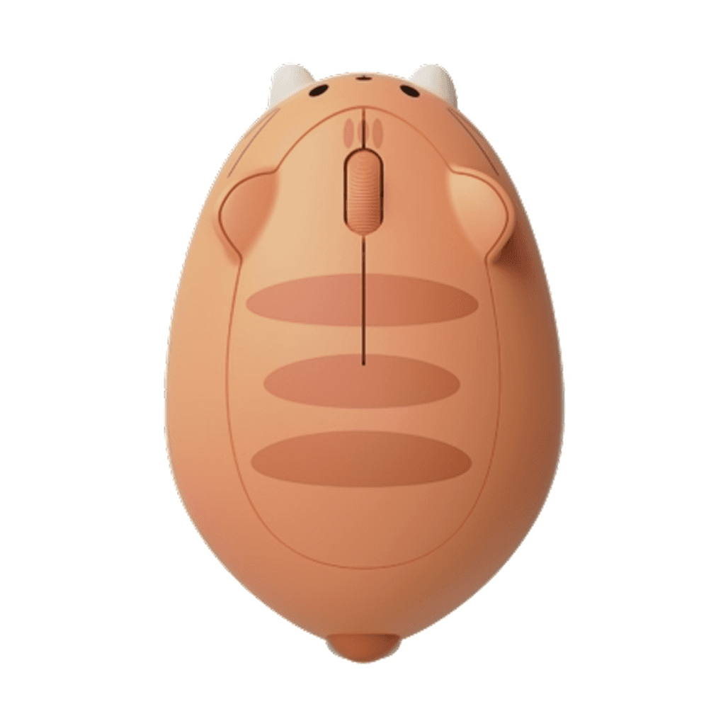 Chuột không dây Bluetooth Akko Cat Theme - Orange Kate