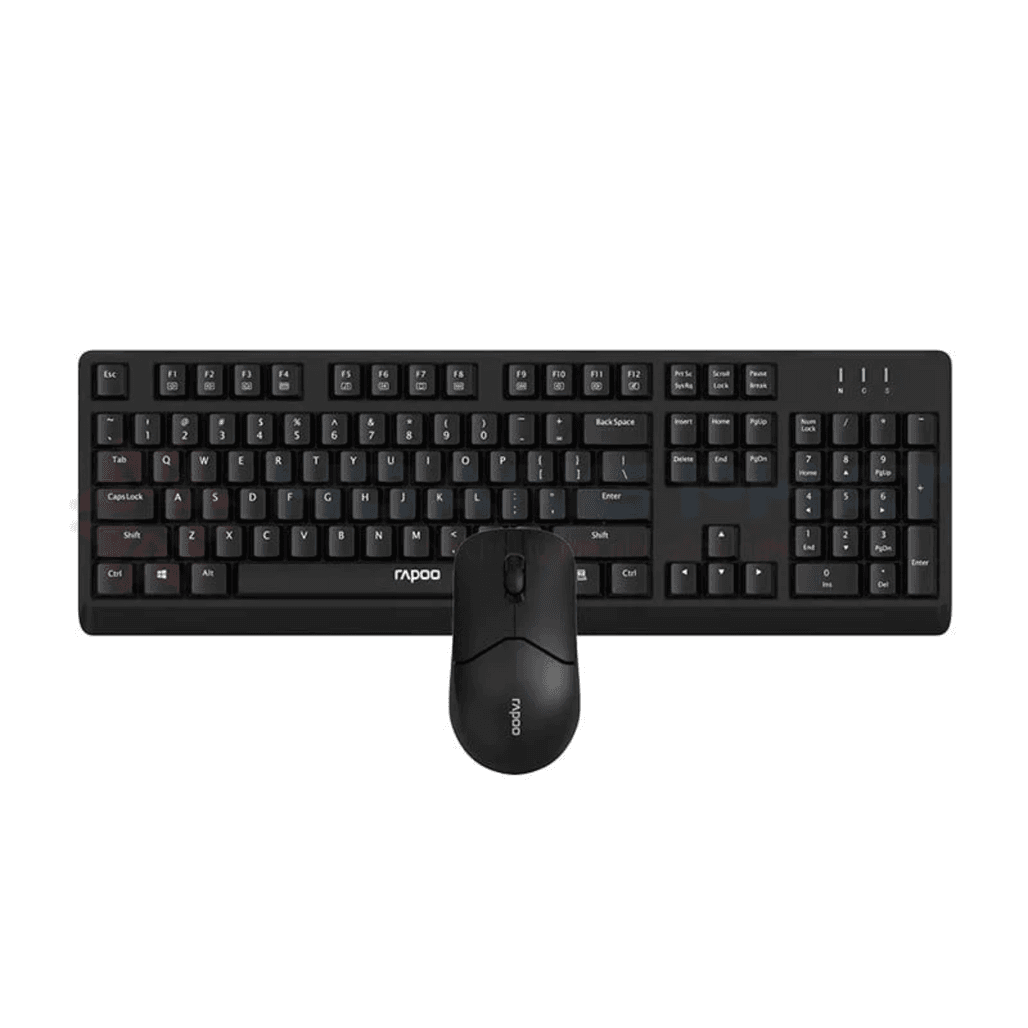 Combo bàn phím + chuột không dây Rapoo X1500