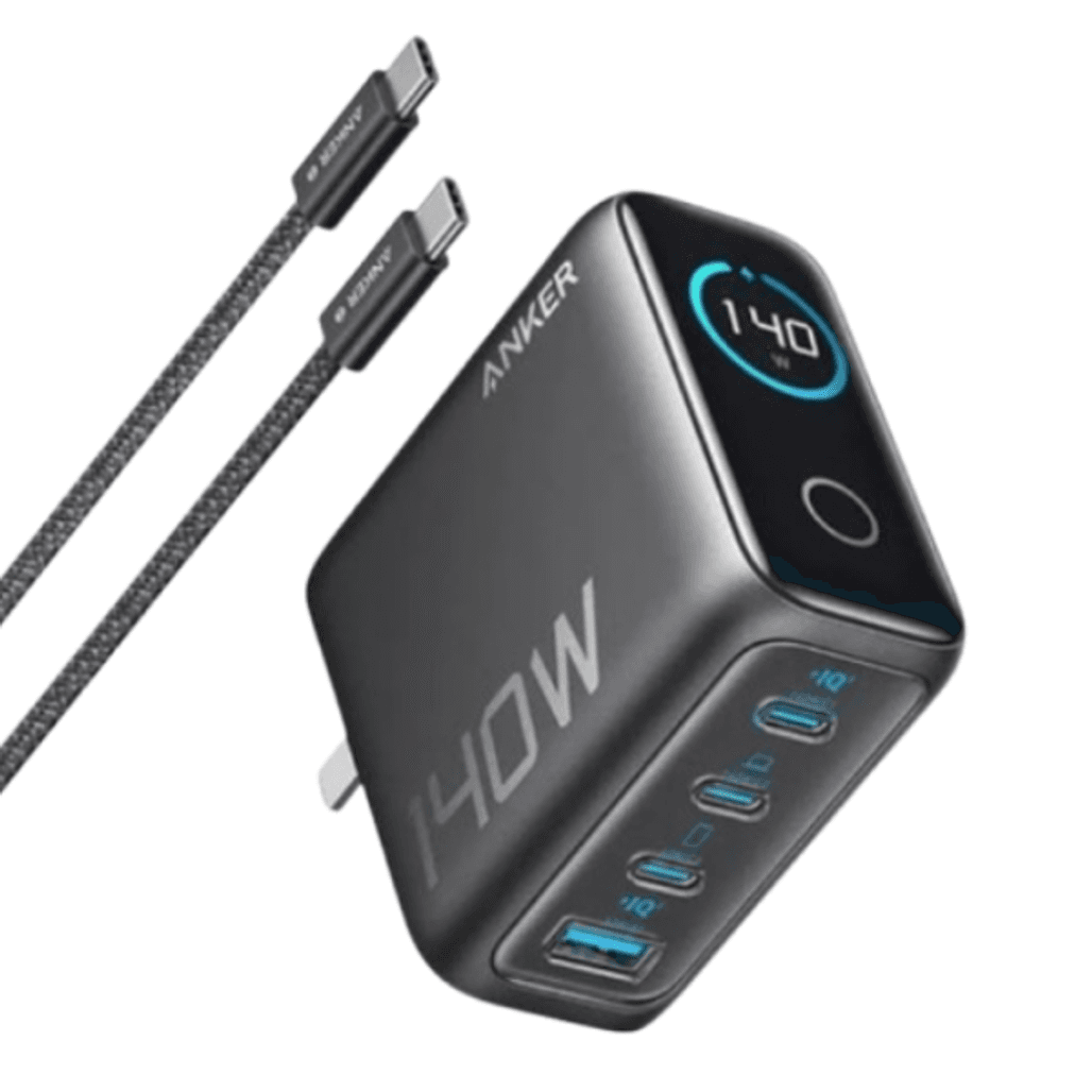 Sạc Anker Zolo 3C1A 140W kèm cáp USB-C B2697 - Cũ