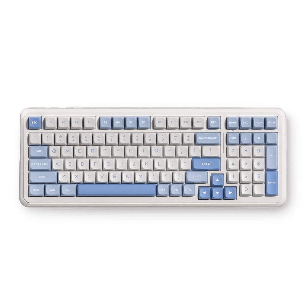 Bàn phím cơ không dây Mchose K99 V3 Tri-Mode Sky Blue