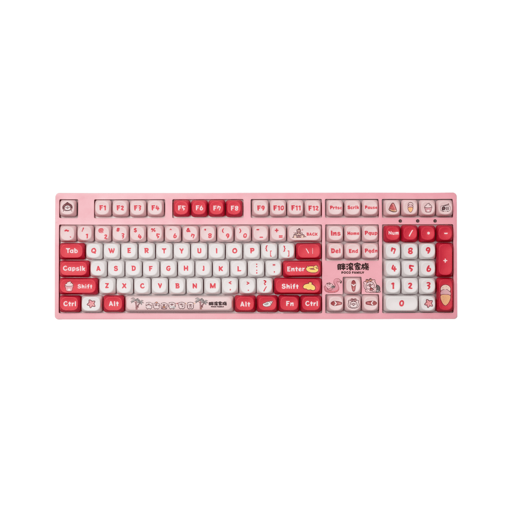 Bàn phím cơ không dây Akko 3108RF V3 Poco Piggy