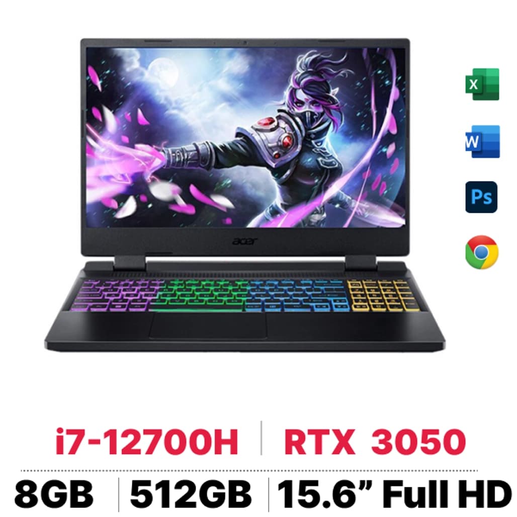 Laptop Gaming Acer Nitro 5 Tiger AN515-58-769J NH.QFHSV.003 - Cũ Xước Cấn
