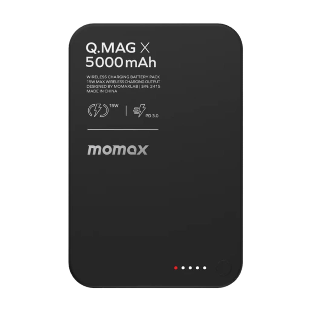 Pin dự phòng không dây Momax Q.Mag X 5.000mAh IP116