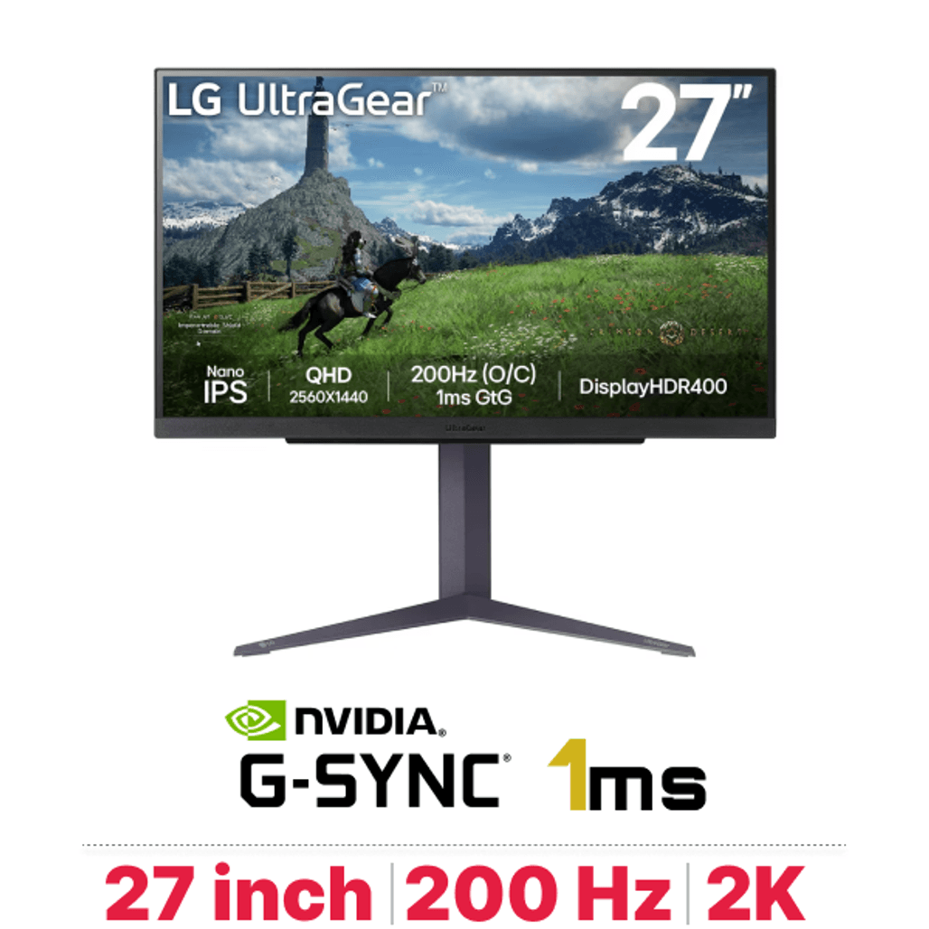 Màn hình Gaming LG UltraGear 27GS85Q-B 27 inch