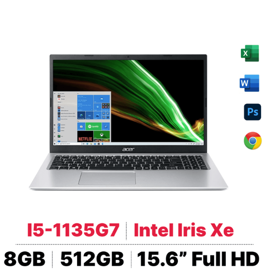 Laptop Acer Aspire 3 A315-58-54M5 NX.ADDSV.00M - Cũ Xước Cấn