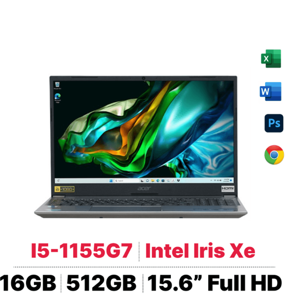 Laptop Acer Aspire Lite 15 AL15-51M-5542 NX.KS5SV.001 - Cũ Xước Cấn