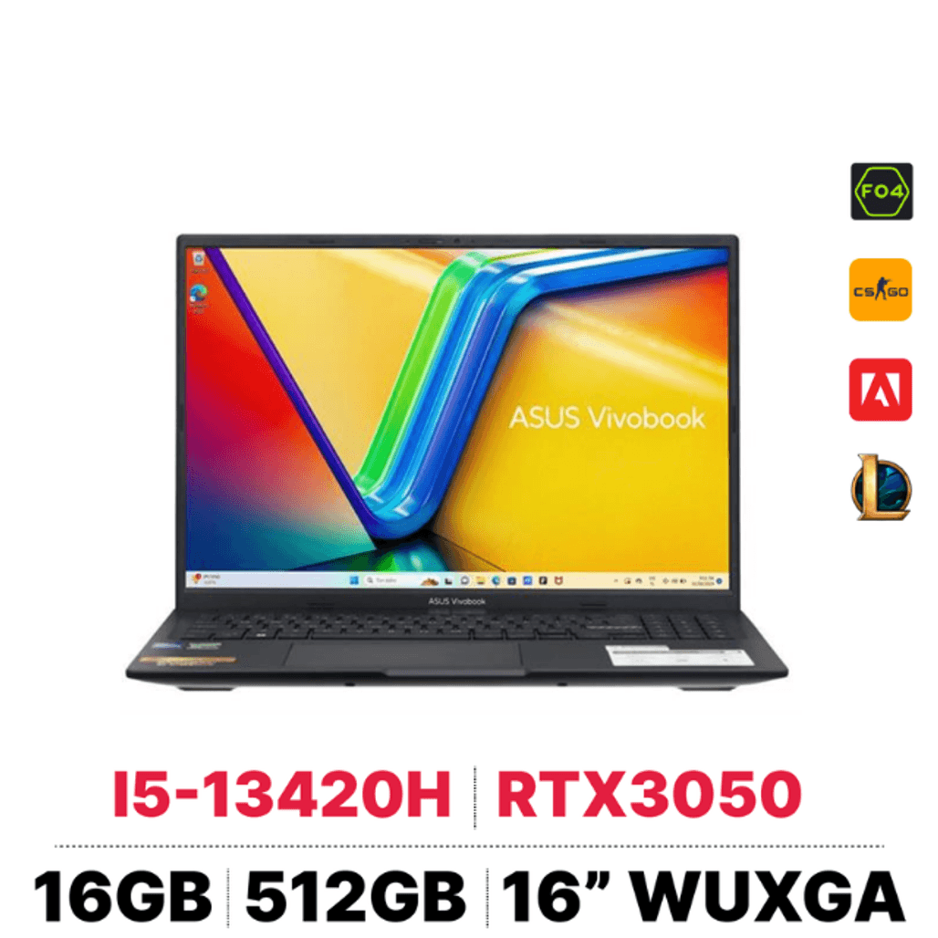 Laptop ASUS Gaming VivoBook K3605ZC-RP364W - Cũ Đẹp