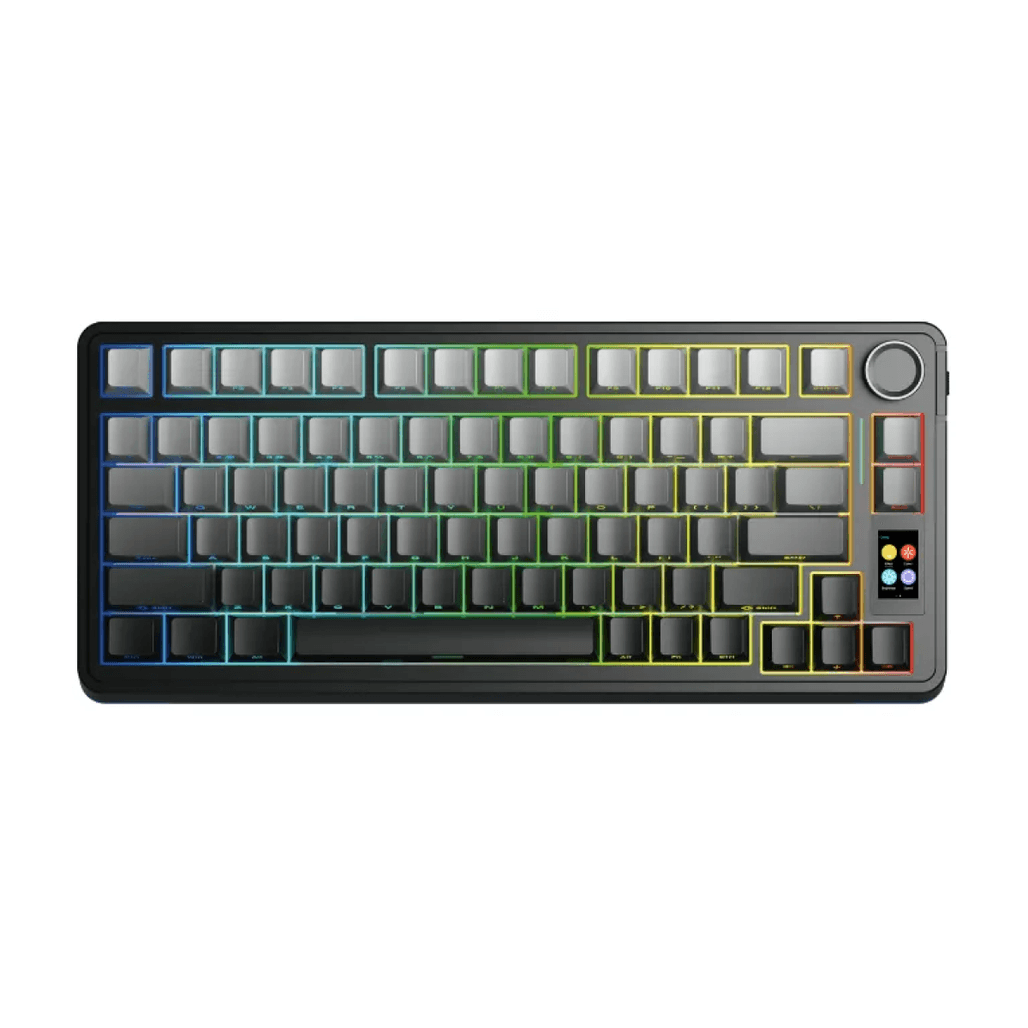 Bàn phím cơ không dây AULA S75 Pro Xám Đen Gradient