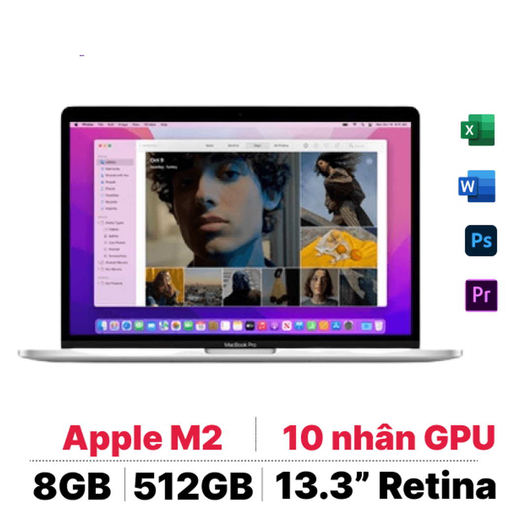 Apple MacBook Pro 13 M2 2022 8GB 512GB - Cũ Trầy Xước