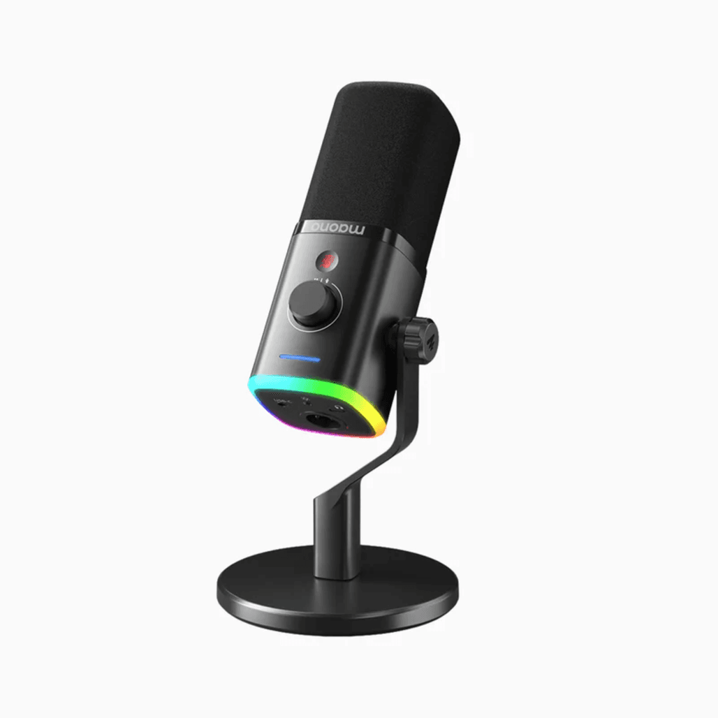Microphone thu âm Podcast/phòng thu/Livestream Maono RGB PD100X