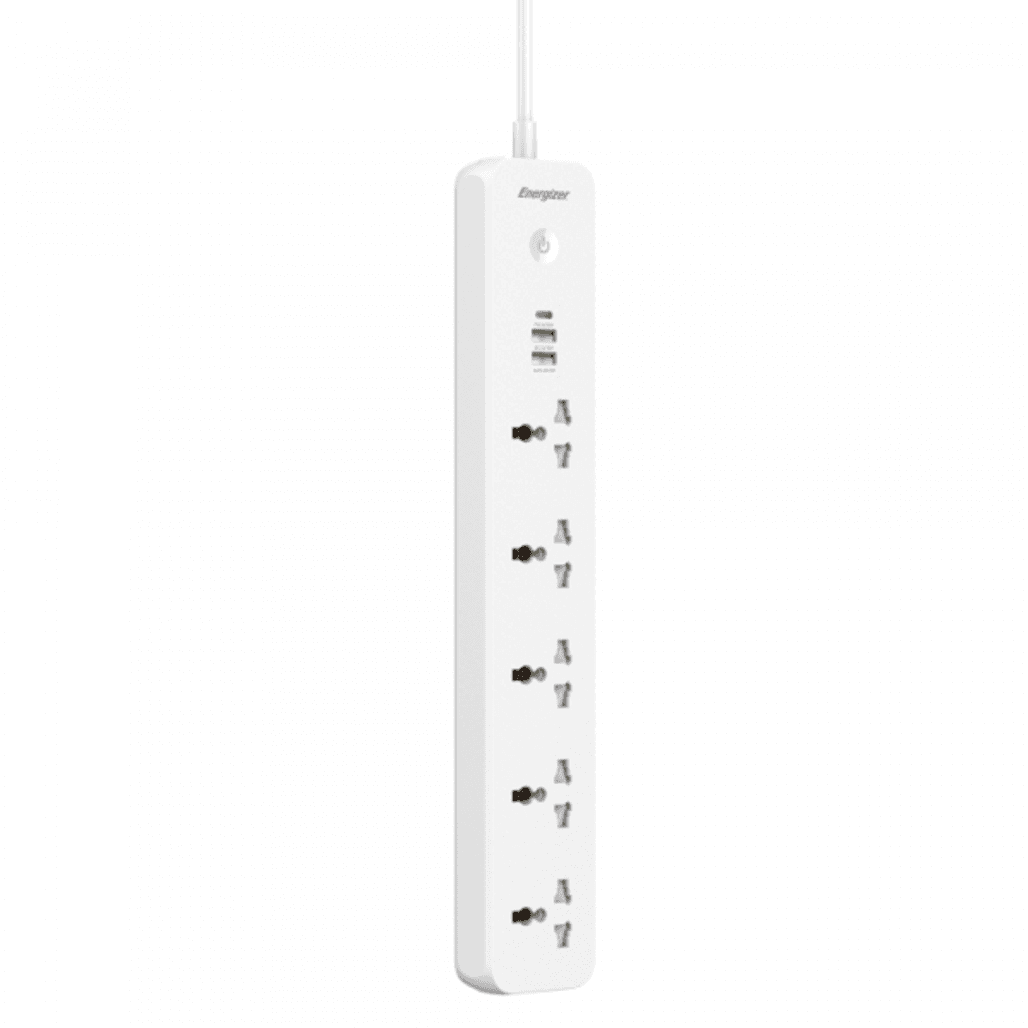 Ổ cắm điện đa năng 5AC kèm 2USB-A và 1USB-C sạc nhanh PD 38W