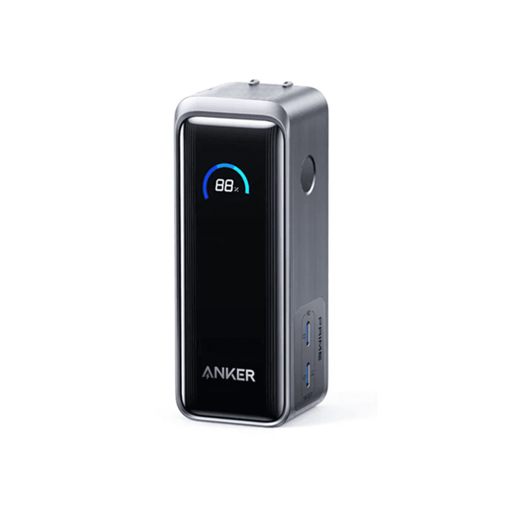 Pin dự phòng Anker Prime 9.600mAh 65W LCD kết hợp chân sạc kèm cáp type-C 100W 1m A1339