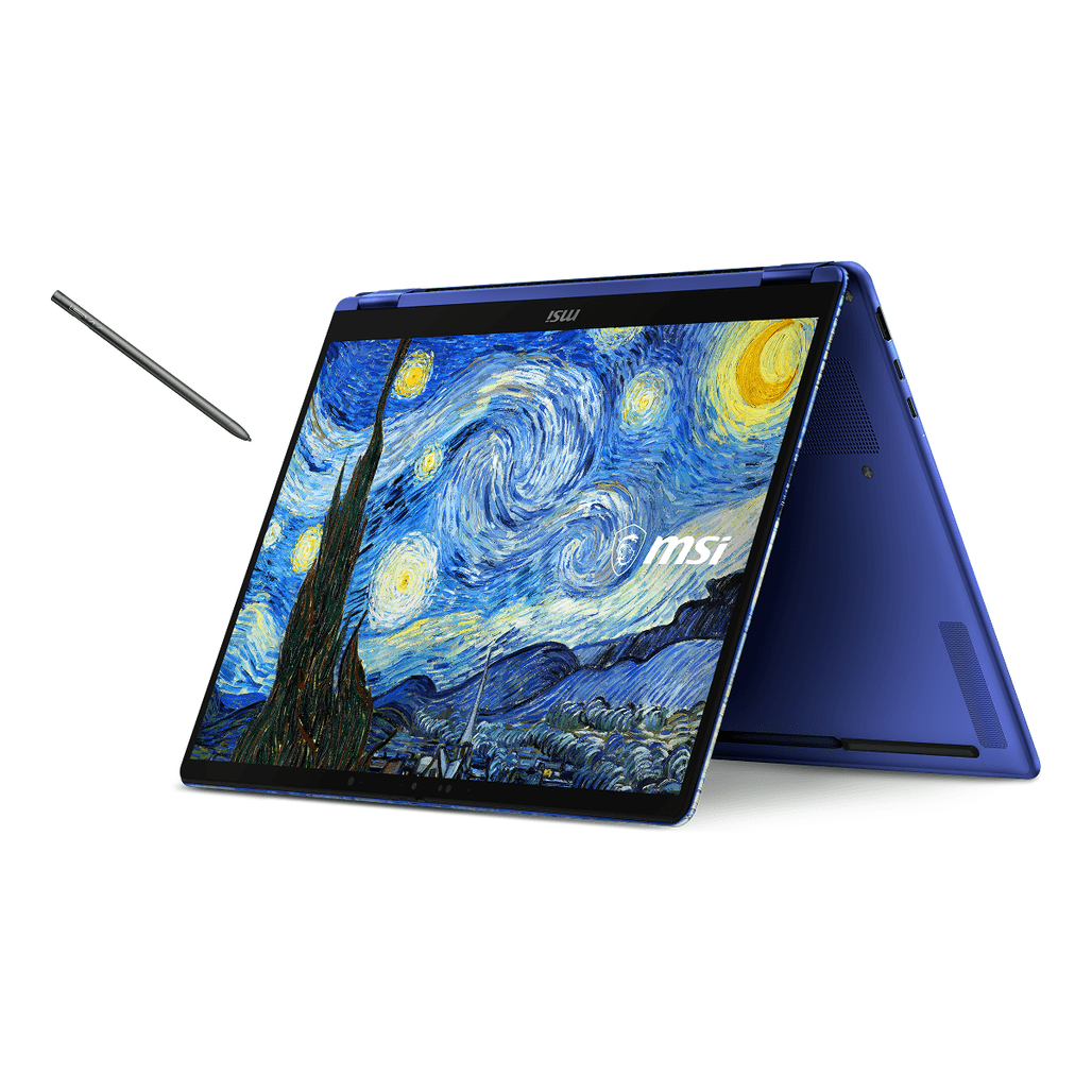 Laptop MSI Prestige 14 Flip AI+ Vincent van Gogh Edition - The Starry Night 14T235-259VN