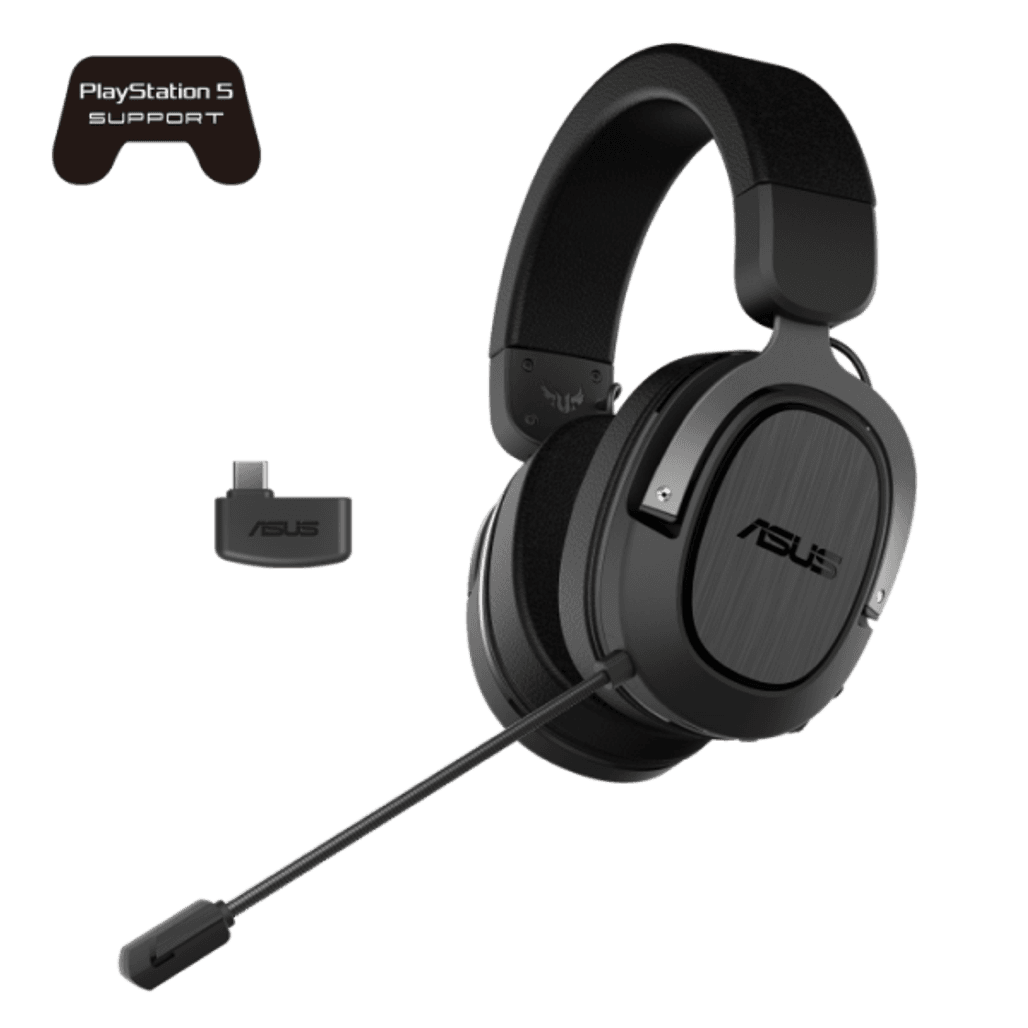 Tai nghe chụp tai ASUS TUF Gaming H3 2.4GHz (Cổng USB-C)