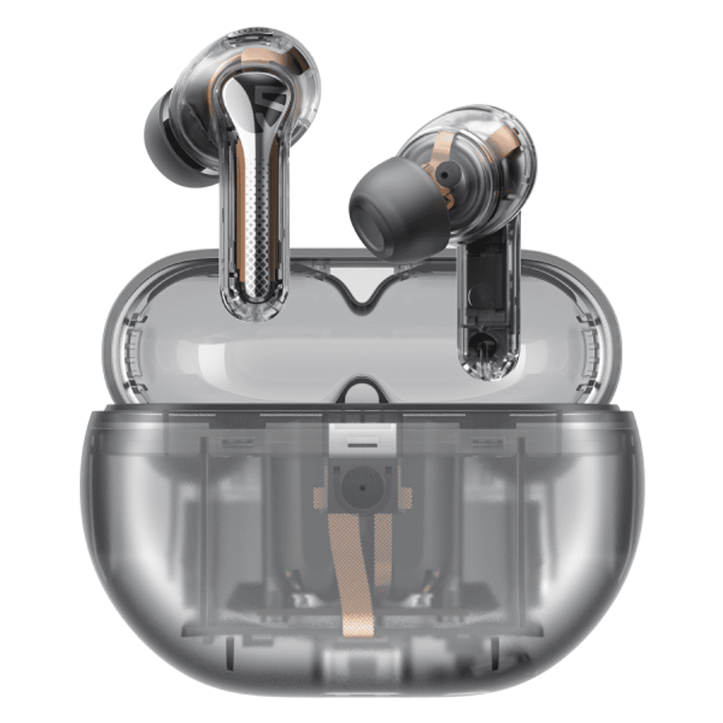 Tai nghe Bluetooth True Wireless SoundPEATS Capsule 3 Pro Transparent