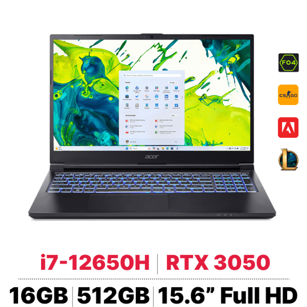 Laptop Acer Gaming Aspire 7 A715-59G-73LB NH.QX6SV.002 - Cũ Xước Cấn