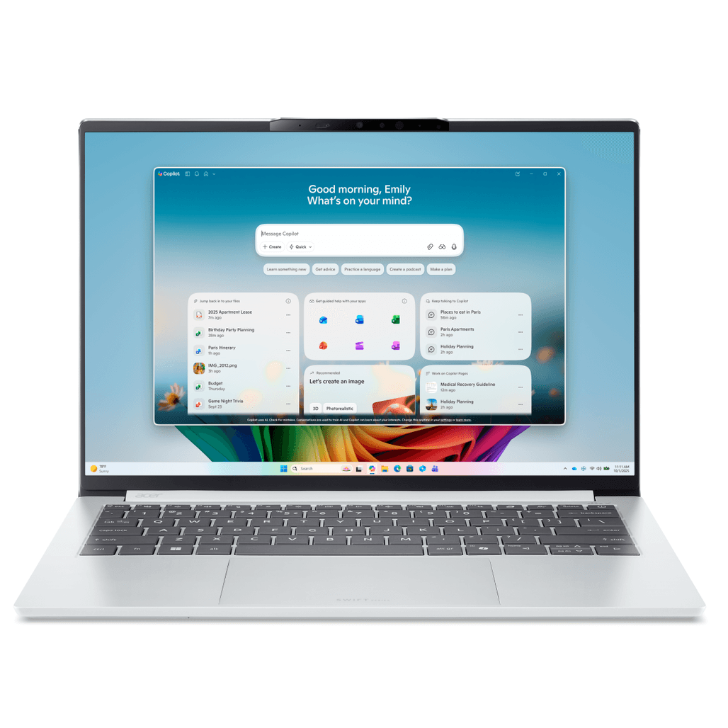 Laptop Acer Swift Go 14 AI SFG14-I71-70RP