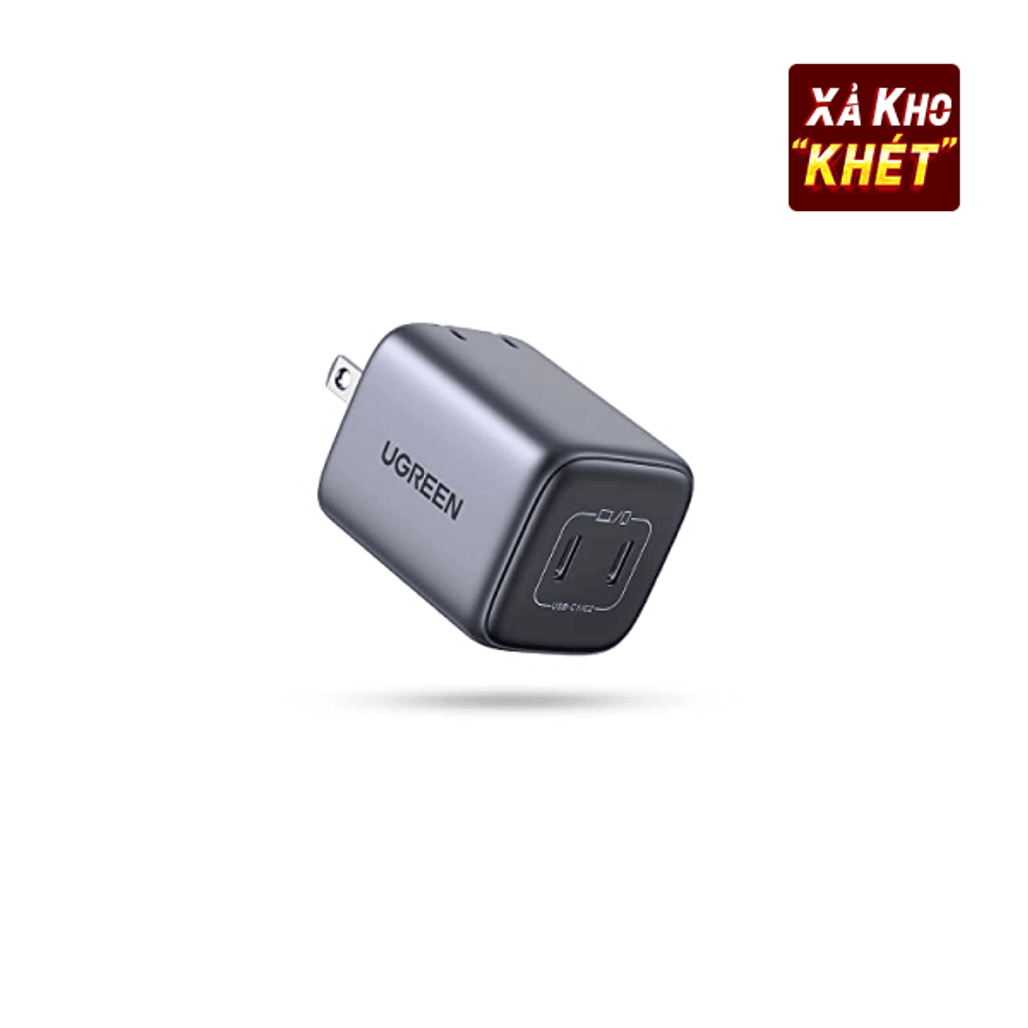Sạc nhanh Ugreen GaN 45W CD294