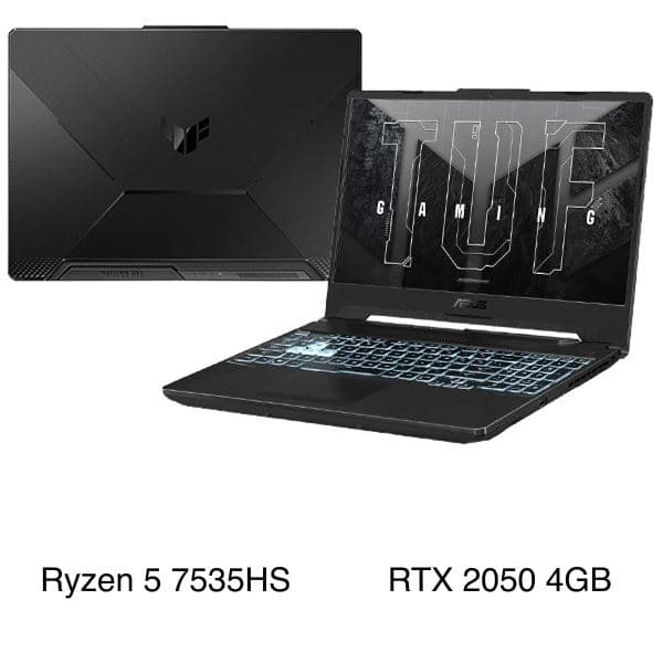 Asus TUF Gaming A15 FA506NF - HN012W (R5 7535HS, 16GB, 512GB, RTX 2050 4GB, Full HD 144Hz, Win11)